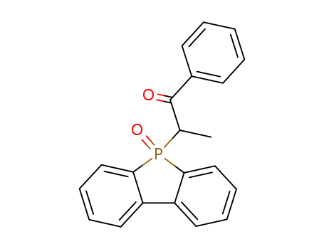 2-(5-Oxo-5H-5λ<sup>5</sup>-dibenzophosphol-5-yl)-1-phenyl-propan-1-one