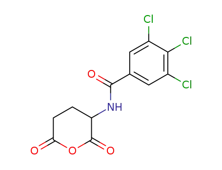 3,4,5-Trichloro-N-(2,6-dioxo-tetrahydro-pyran-3-yl)-benzamide