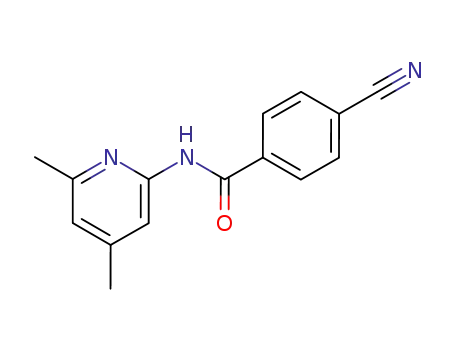 Benzamide, 4-cyano-N-(4,6-dimethyl-2-pyridinyl)-