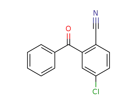 Molecular Structure of 57892-55-4 (2-benzoyl-4-chlorobenzonitrile)