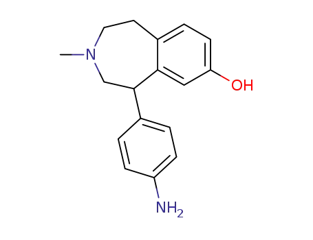 8-hydroxy-3-methyl-1-(4'-aminophenyl)-2,3,4,5-tetrahydro-1H-3-benzazepine