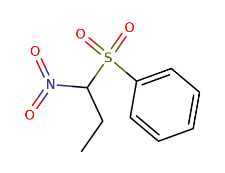 Molecular Structure of 21272-84-4 (1-[Phenylsulfonyl]-1-nitropropane)