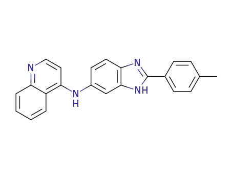 N-(2-p-tolyl-1H-benzo[d]imidazol-6-yl)quinolin-4-amine