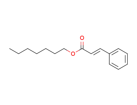 Molecular Structure of 10032-08-3 (HEPTYL CINNAMATE)