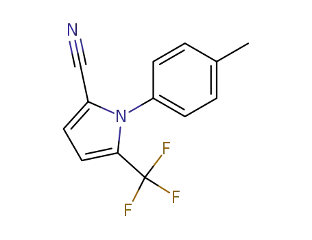 1H-Pyrrole-2-carbonitrile, 1-(4-methylphenyl)-5-(trifluoromethyl)-