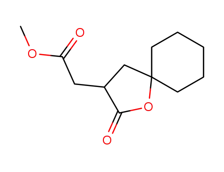 1-Oxaspiro[4.5]decane-3-acetic acid, 2-oxo-, methyl ester