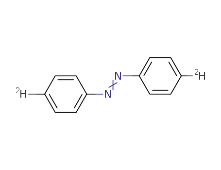 Molecular Structure of 35427-74-8 (4,4'-dideuterioazobenzene)