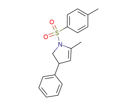 1H-Pyrrole, 2,3-dihydro-5-methyl-1-[(4-methylphenyl)sulfonyl]-3-phenyl-