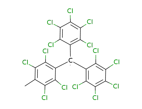 Methyl, bis(pentachlorophenyl)(2,3,5,6-tetrachloro-4-methylphenyl)-