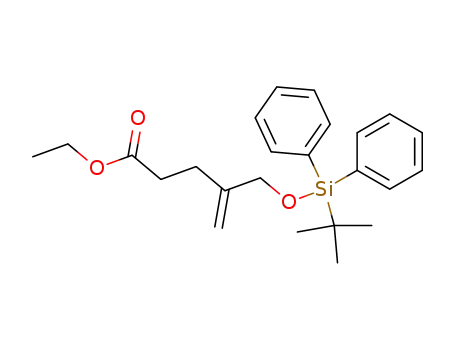 4-[(tert-butyl(diphenyl)silyloxy)methyl]pent-4-enoic acid ethyl ester