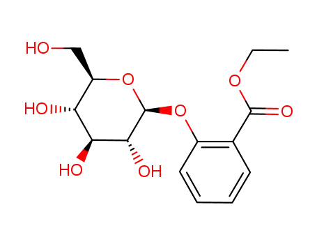 Molecular Structure of 112289-83-5 (Benzoic acid, 2-(b-D-glucopyranosyloxy)-, ethyl ester)