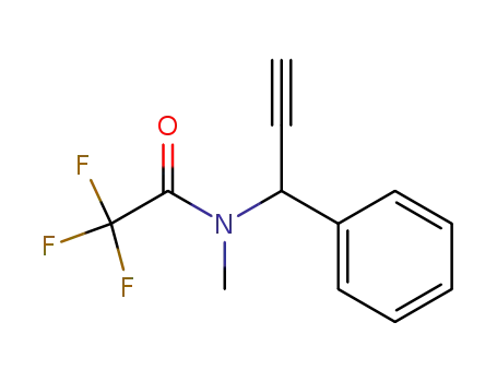 Acetamide, 2,2,2-trifluoro-N-methyl-N-(1-phenyl-2-propynyl)-