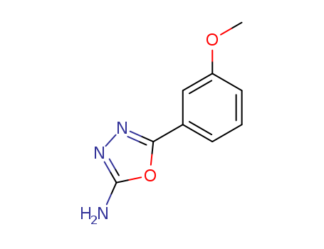 1,3,4-Oxadiazol-2-amine,5-(3-methoxyphenyl)-