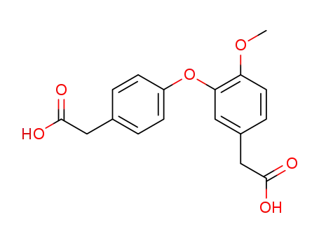 2-{4-[5-(carboxymethyl)-2-methoxyphenoxy]phenyl}acetic acid