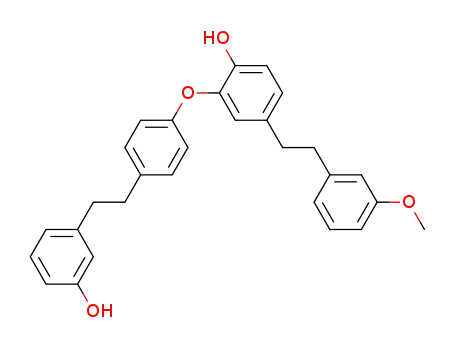 Phenol,
2-[4-[2-(3-hydroxyphenyl)ethyl]phenoxy]-4-[2-(3-methoxyphenyl)ethyl]-