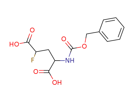 N-benzyloxycarbonyl-4-(R/S)-fluoro-D/L-glutamic acid