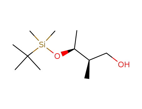 (+)-(2R,3S)-3-(tert-butyl-dimethyl-silanyloxy)-2-methyl butanol