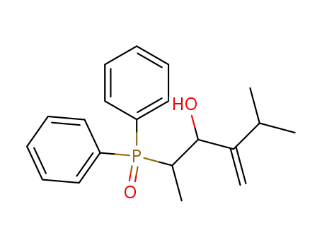 2-(Diphenyl-phosphinoyl)-5-methyl-4-methylene-hexan-3-ol