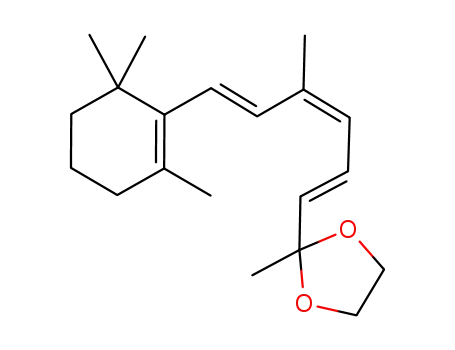 2-methyl-2-<(1E,3Z,5E)-4-methyl-6-(2,6,6-trimethyl-1-cyclohexenyl)-1,3,5-hexatrienyl>-1,3-dioxolane