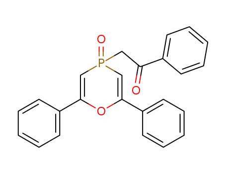 4-phenacyl-2,6-diphenyl-1,4-oxaphosphorin 4-oxide