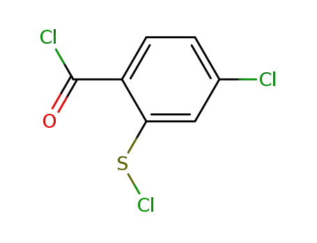 Benzoyl chloride, 4-chloro-2-(chlorothio)-