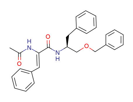 2-Propenamide,
2-(acetylamino)-3-phenyl-N-[1-[(phenylmethoxy)methyl]-2-phenylethyl]-,
(S)-