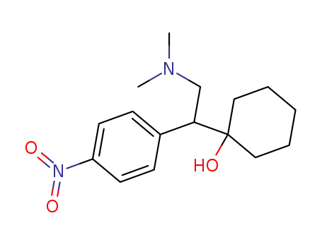 Cyclohexanol, 1-[2-(dimethylamino)-1-(4-nitrophenyl)ethyl]-