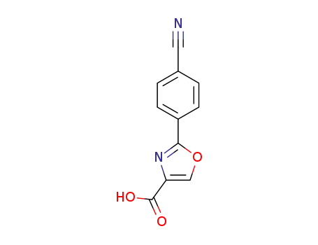 2-(4-cyano-phenyl)-oxazole-4-carboxylic acid