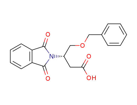 (R)-4-benzyloxy-3-N-phthalimide-butanoic acid