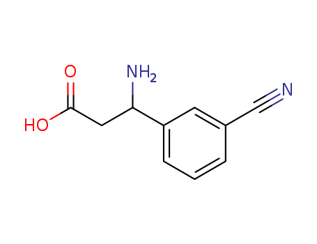 Benzenepropanoic acid, b-amino-3-cyano-, (bS)-