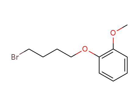 Molecular Structure of 3257-51-0 (1-(4-BROMOBUTOXY)-2-METHOXY-BENZENE)