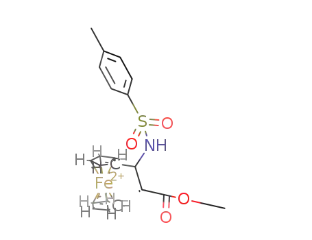 C<sub>23</sub>H<sub>25</sub>FeNO<sub>4</sub>S