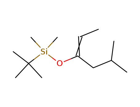 tert-Butyl-[1-eth-(Z)-ylidene-3-methyl-butoxy]-dimethyl-silane