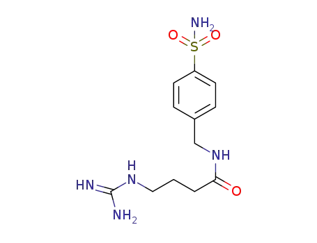 4-guanidino-N-(4-sulfamoyl-benzyl)-butyramide hydrochloride