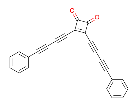 3,4-bis(4-phenyl-1,3-butadiynyl)-3-cyclobutene-1,2-dione