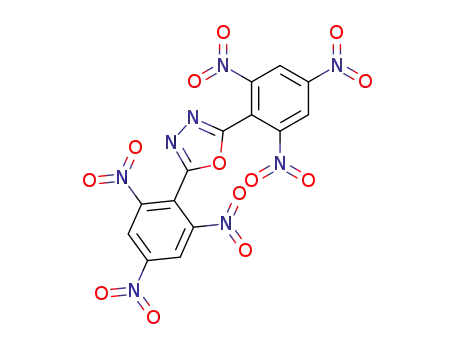 Molecular Structure of 22358-64-1 (2,5-Dipicryl-1,3,4-oxadiazole)