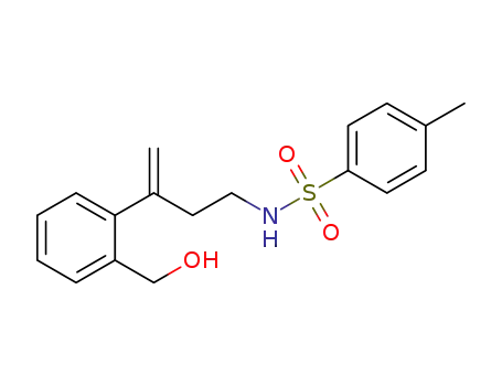 N-(3-(2-(hydroxymethyl)phenyl)but-3-enyl)-4-methylbenzenesulfonamide