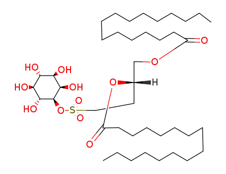 DL-myo-inositol 1-<(S)-3,4-bis(palmitoyloxy)butanesulfonate>
