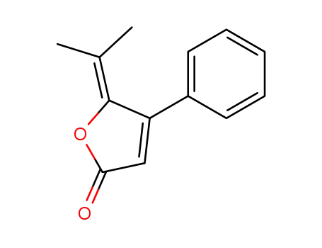 2(5H)-Furanone, 5-(1-methylethylidene)-4-phenyl-
