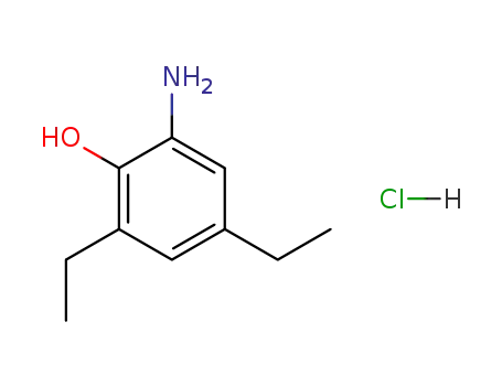 2-Amino-4,6-diethyl-phenol; hydrochloride