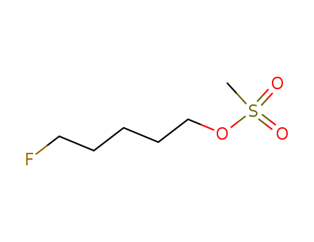 1-fluoro-5-methylsulfonyloxy-pentane cas  407-66-9
