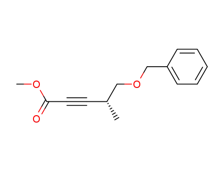 (R)-5-Benzyloxy-4-methyl-pent-2-ynoic acid methyl ester