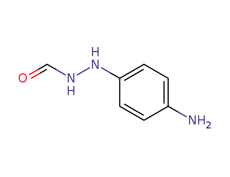 Molecular Structure of 63402-26-6 (N-(4-AMINOPHENYL)-N'-FORMYLHYDRAZINE)