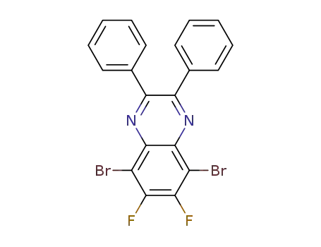 5,8-dibromo-6,7-difluoro-2,3-diphenylquinoxaline