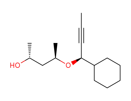 (2R,4R)-4-((R)-1-Cyclohexyl-but-2-ynyloxy)-pentan-2-ol
