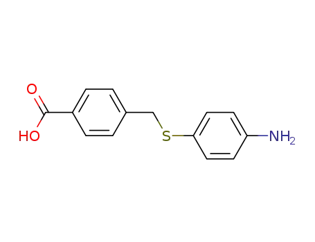 4-(4-Amino-phenylsulfanylmethyl)-benzoic acid