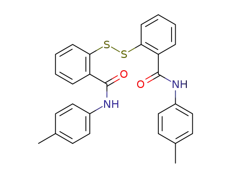 Benzamide, 2,2'-dithiobis[N-(4-methylphenyl)-
