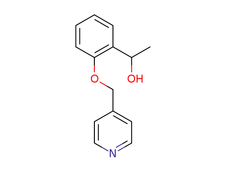 1-(2-(pyridin-4-ylmethoxy)phenyl)ethan-1-ol