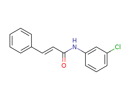 2-Propenamide,N-(3-chlorophenyl)-3-phenyl-