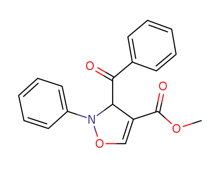 2-phenyl-3-benzoyl-4-methoxycarbonyl-4-isoxazoline